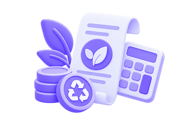 Environmental fee for flat-rate taxpayers